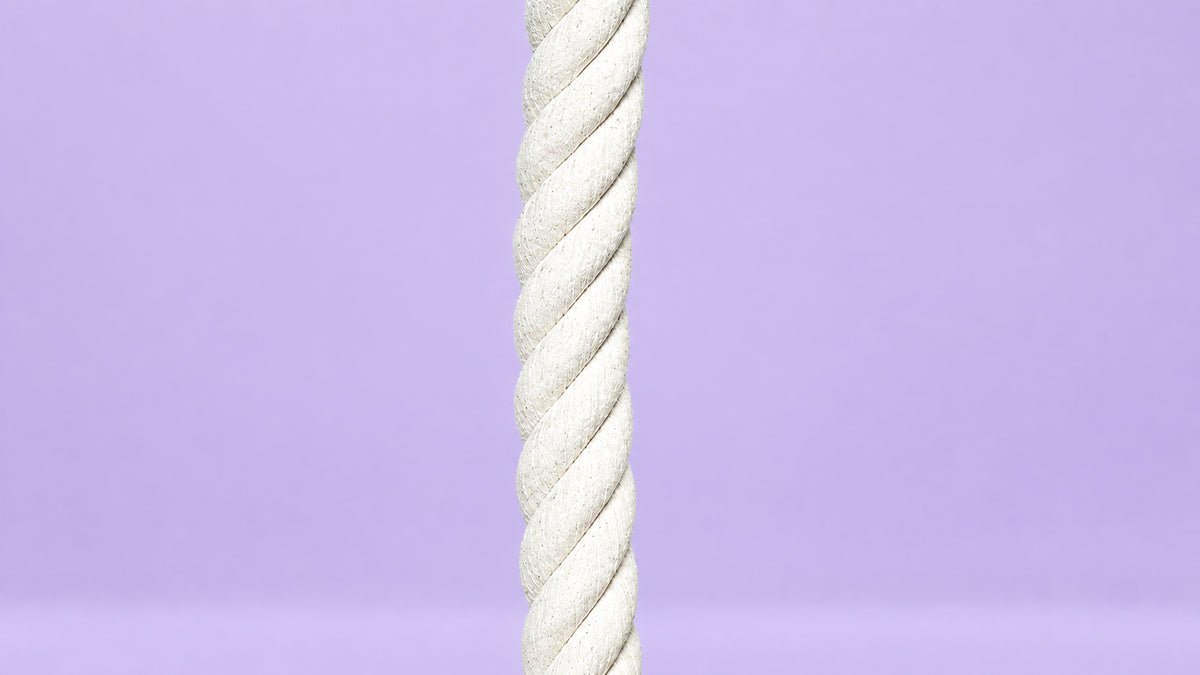 Doppel Trapez, 2 x 55 cm breit, 2,50 Meter Seillänge