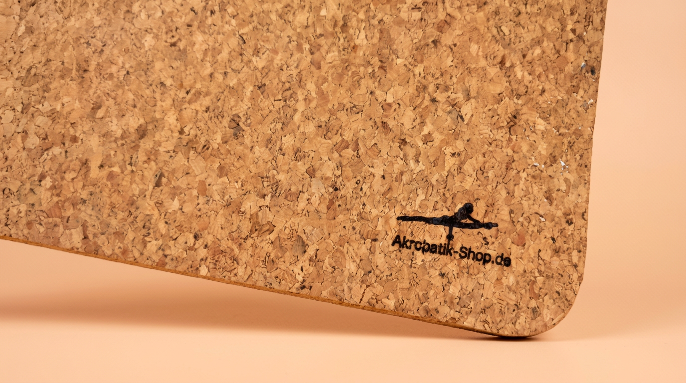 Handstand mat / mini yoga mat natural cork