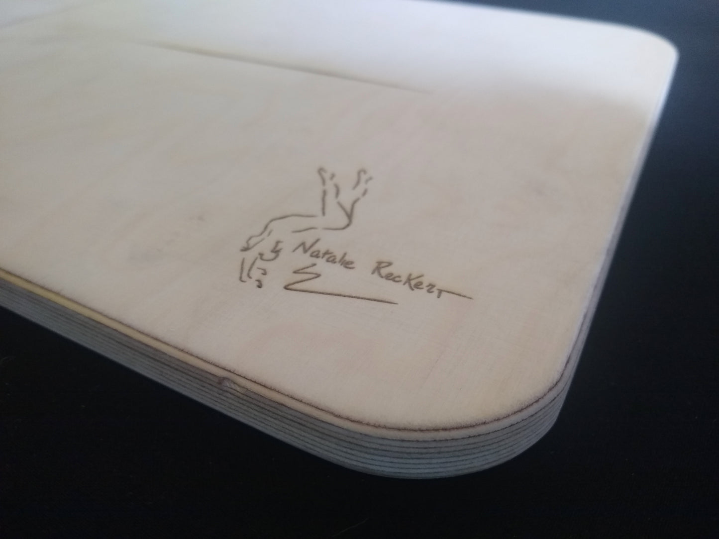 Natalie's handstand board