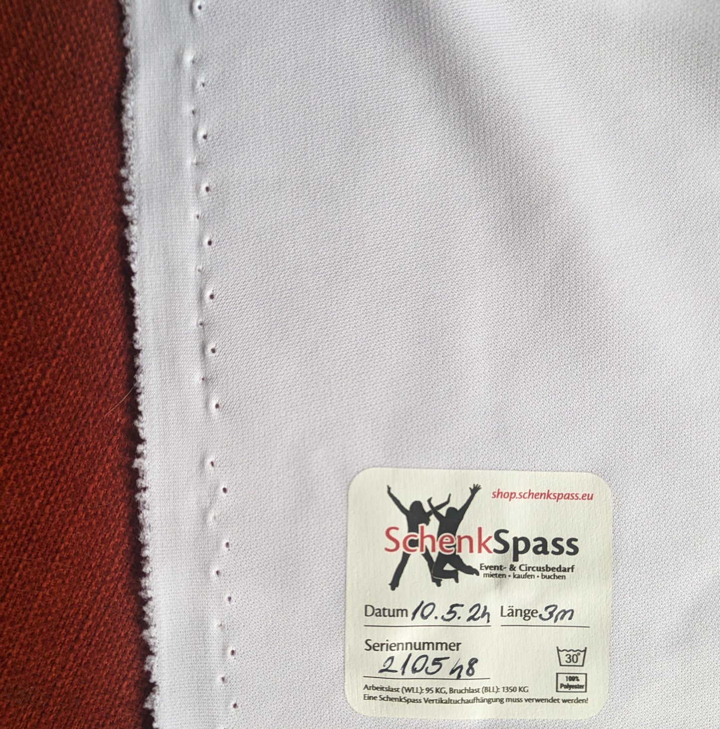 Vertikaltuch, Meterware