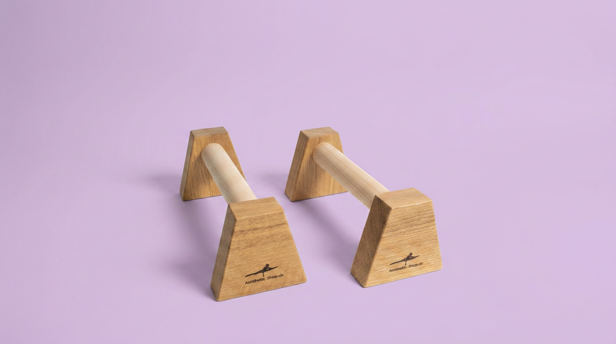 Parallettes aus Eiche – handgefertigt, limitierte Serie