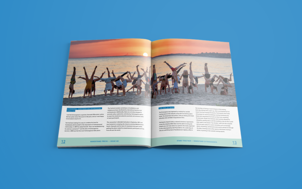 Handstandpress magazine