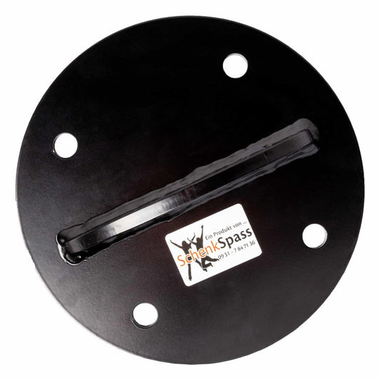 Universal wall and ceiling mount bracket round