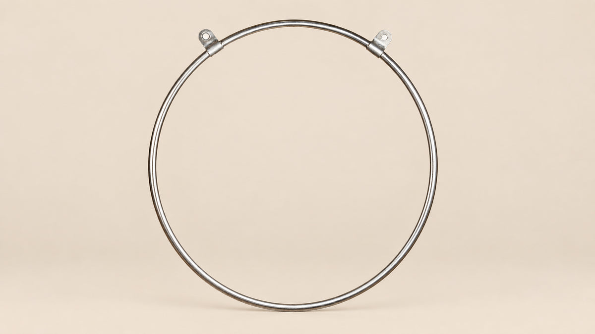 Aerial hoop, Lyra , 2 rigging points, stainless steel