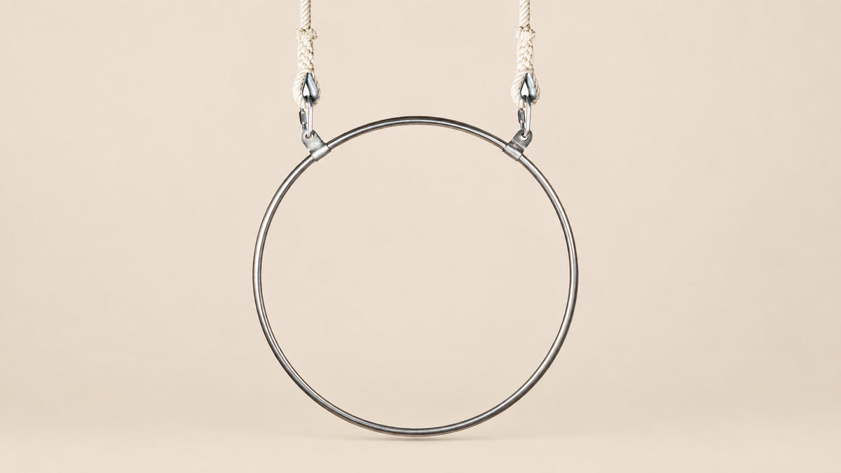 Aerial hoop, Lyra , 2 rigging points, stainless steel