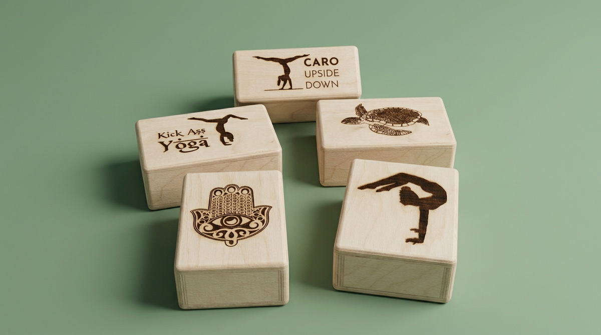 Handstand blocks "box blocks" can be personalized
