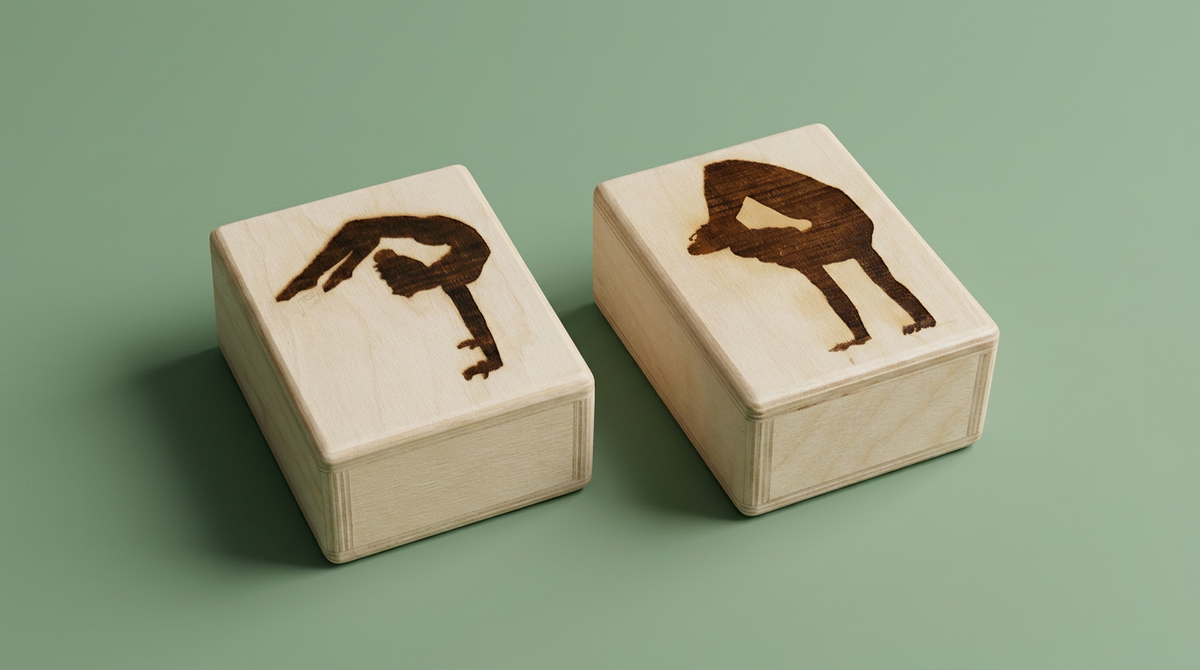 Handstand blocks "box blocks" can be personalized