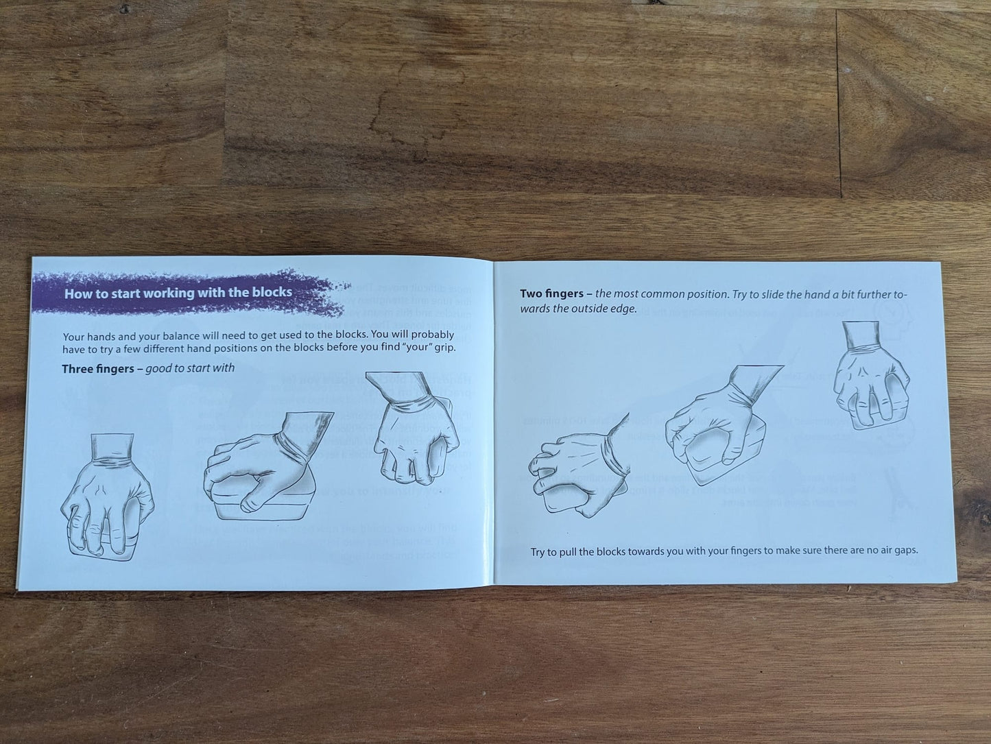 Natalies Handstandblöcke aus Kork