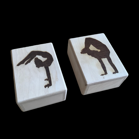 Handstand blocks "box blocks" can be personalized