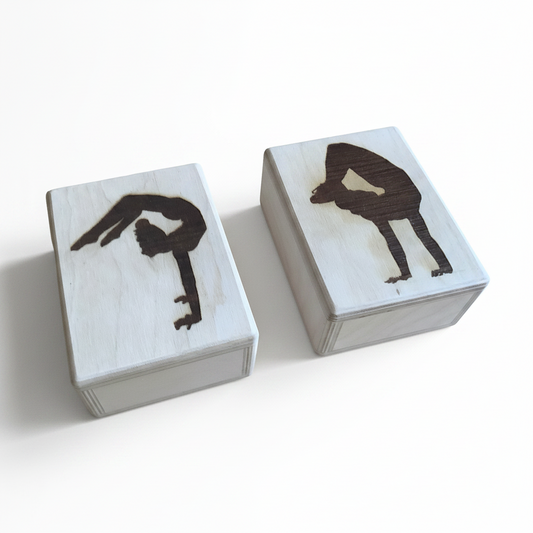 Handstand blocks "box blocks" can be personalized