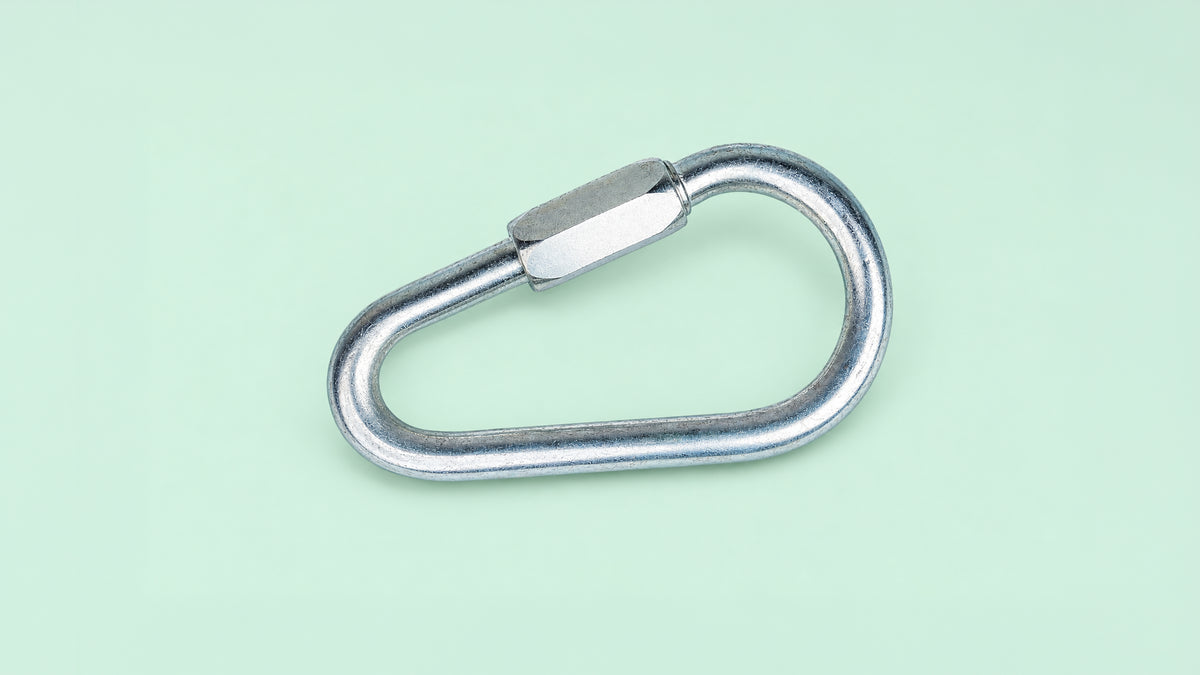 pear shaped carabiner