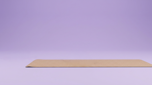 Tapis de yoga en liège textile