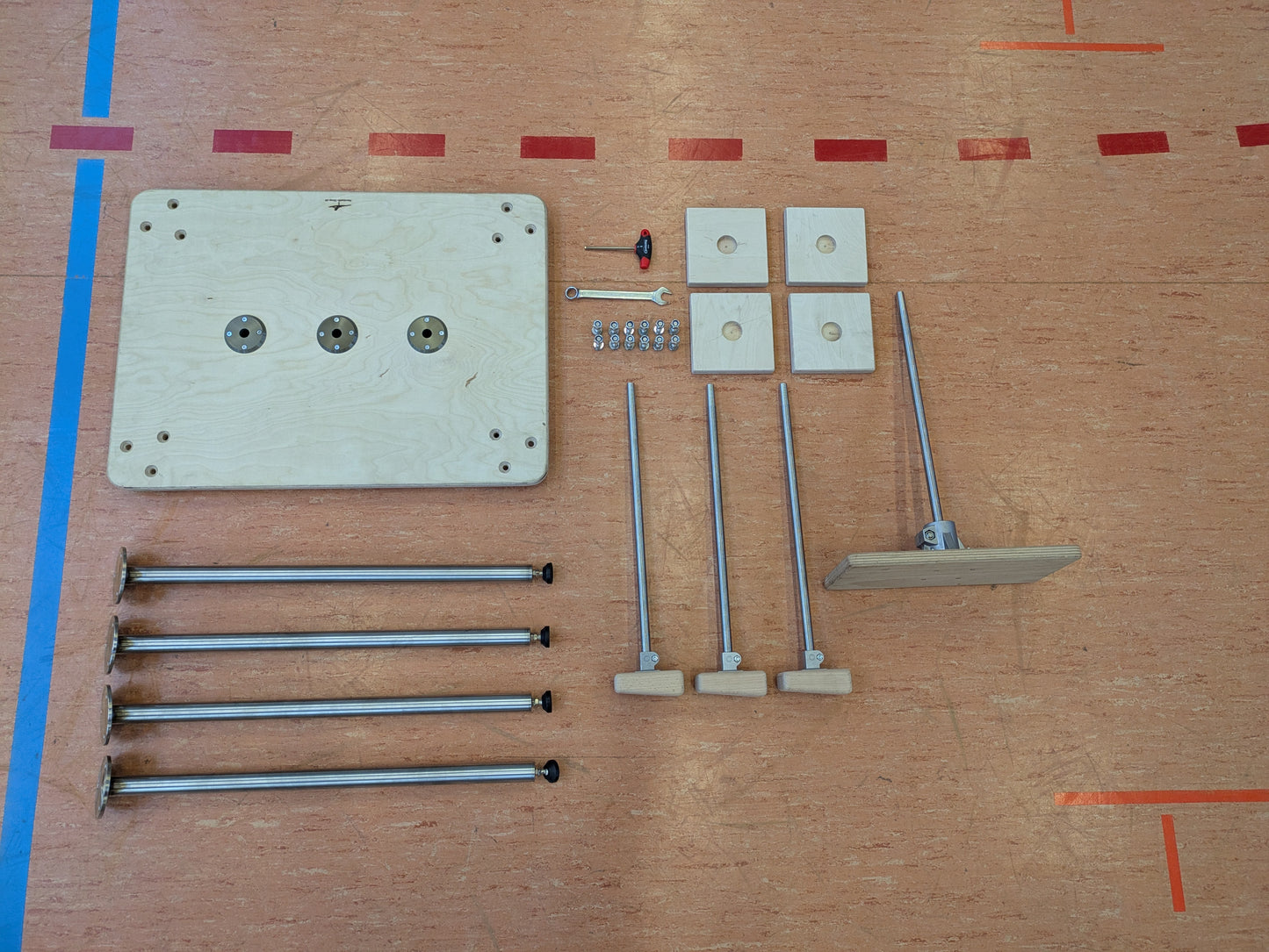Podium d'acrobatie sportive
