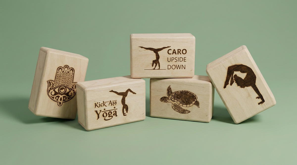 Handstand blocks "box blocks" can be personalized