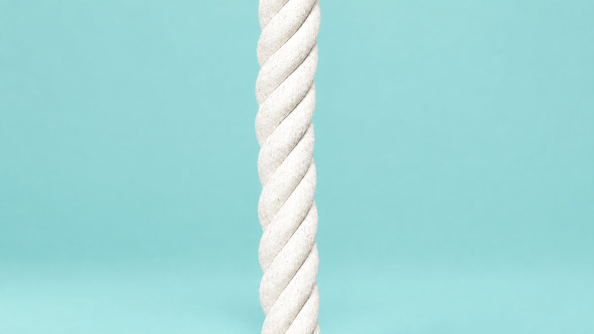 Duo trapeze, 85 cm wide, 2.50 meter rope length 