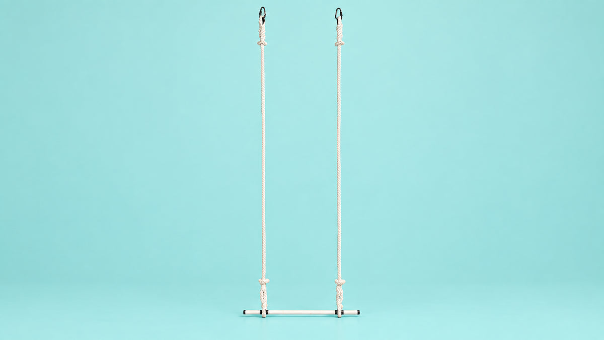 Duo trapeze, 85 cm wide, 2.50 meter rope length 